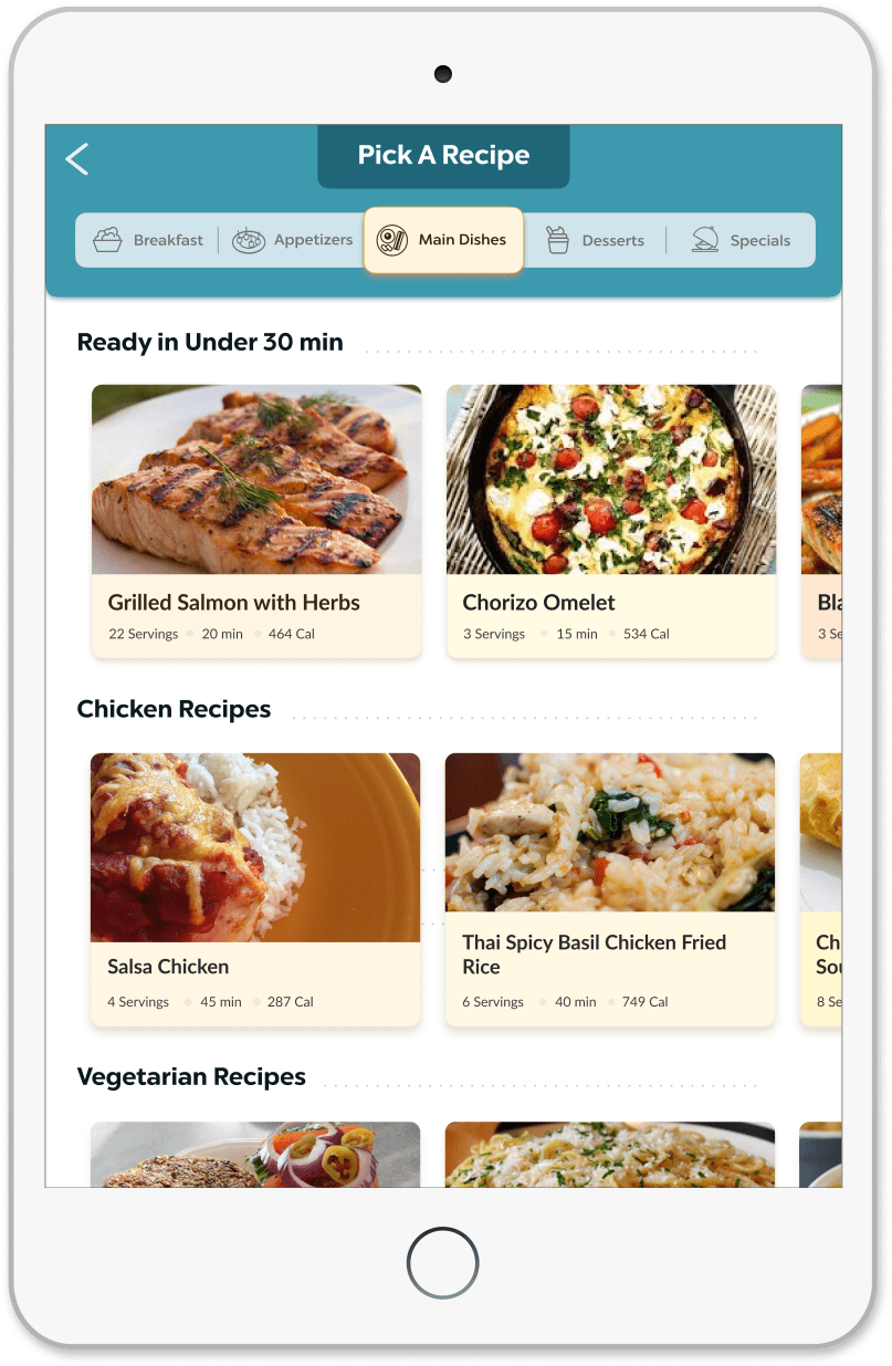 Meal Tab